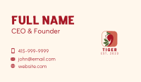 Chili Spice Emblem Business Card Image Preview