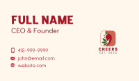 Chili Spice Emblem Business Card Image Preview