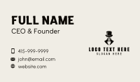 Suit Gentleman Tailoring Business Card Preview