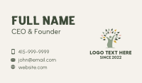 Family Tree Wellness  Business Card Design