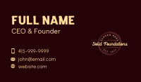 Cursive Generic Wordmark Business Card Image Preview