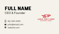 Red Eagle Flag Business Card Preview