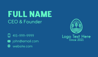 Forest Line Art Business Card Image Preview