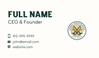 Home Gardening Rake Business Card Image Preview