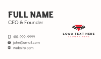 Fitness Gym Barbell Business Card Image Preview