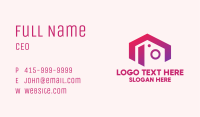 Modern Influencer Camera Business Card Image Preview