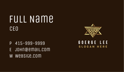 Elegant Professional Letter G Business Card Image Preview