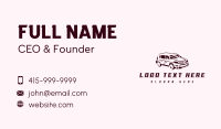 Automotive Garage Vehicle Business Card Preview