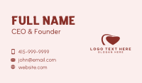 Heart Support Charity Business Card Preview