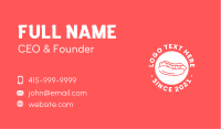 Hot Dog Circle Business Card Image Preview