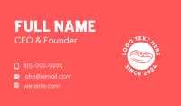 Hot Dog Circle Business Card Image Preview