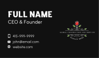Needle Flower Boutique Business Card Image Preview