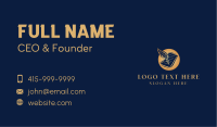 Writing Quill Document Business Card Image Preview