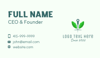 Leaf Acupuncture Wellness  Business Card Preview