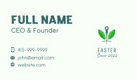 Leaf Acupuncture Wellness  Business Card Image Preview