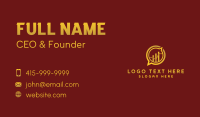 Investment Stocks Statistics Business Card Preview