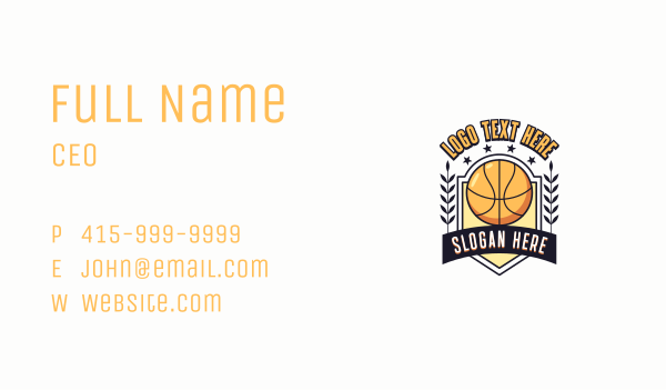 Basketball Varsity Sports Business Card Design Image Preview
