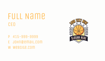 Basketball Varsity Sports Business Card Image Preview