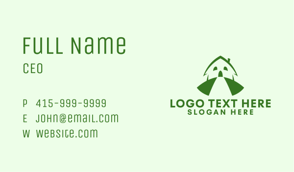 Hill Top House Business Card Design Image Preview