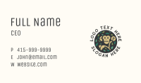 Forest Monkey Ape Business Card Image Preview