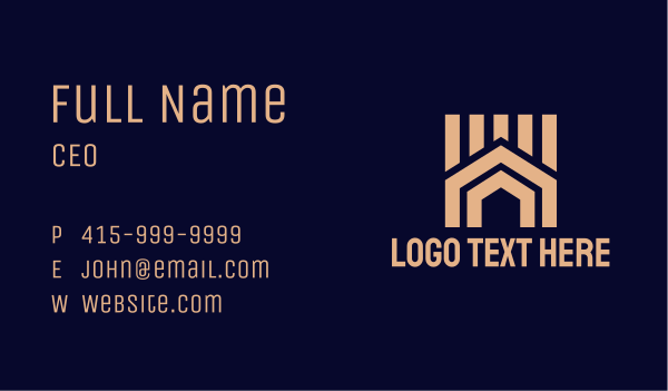 Home Property Builder  Business Card Design Image Preview