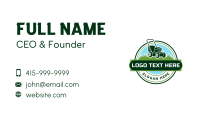 Lawn Mower Landscaping Business Card Preview