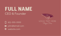 Person Hat Aesthetic Monoline Business Card Image Preview