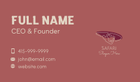 Person Hat Aesthetic Monoline Business Card Image Preview