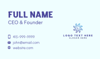 Spiral Blue Energy Business Card Image Preview