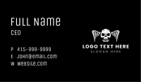 Scary Death Skull Business Card | BrandCrowd Business Card Maker