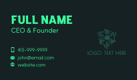 Fortune Teller Hands  Business Card Design