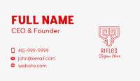 Red Bull Steakhouse Business Card Image Preview