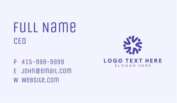 People Group Organization Business Card Design Image Preview