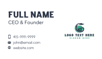 Golf Tournament Club Business Card Image Preview