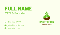 Plant Coffee Bean Business Card Image Preview