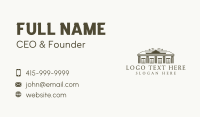 Residential Mansion Real Estate Business Card Design