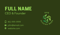 Organic Community Farming Business Card Image Preview