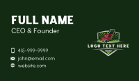 Yard Lawn Mower  Business Card Image Preview