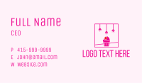 Cupcake Bakeshop Interior  Business Card Image Preview