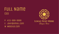 Gold Sun Astrology  Business Card Image Preview