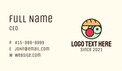 Bread Fruit Grocery Store Business Card
