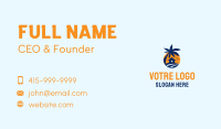 Tropical Sunrise House Business Card Image Preview