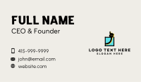 Hand Up Sign Business Card Image Preview