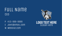 Baseball Player Badge Business Card Image Preview