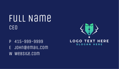 Clothing Formal Attire Business Card Image Preview