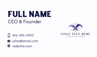 Infinity Feather Literature Business Card Image Preview