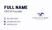 Infinity Feather Literature Business Card Design