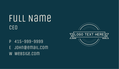 Classic Publishing Company Business Card Image Preview