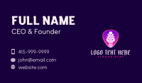 Electric Guitar Pick Business Card Preview