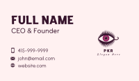 Woman Beauty Eyelash Business Card Image Preview